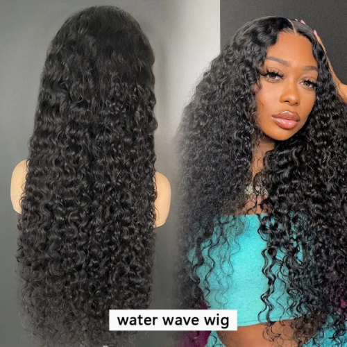 Full Lace Wig 28inch #1 Water wave